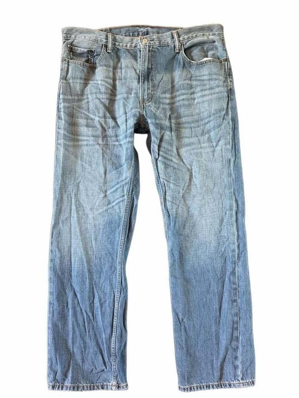 Levi'S 559 Relaxed Straight Jeans W40 L32 Light Wash